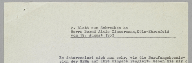 Die Abbildung zeigt einen Ausschnitt aus einem Brief Walter Kochs, der das anliegende Phänomen illustriert und im Folgenden als Beispiel codiert ist.